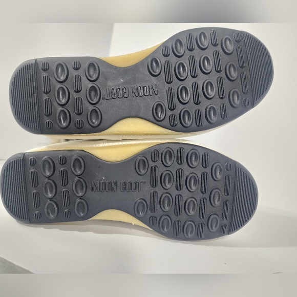 Moon Boot Monaco High White Faux Fur Snow Boots Women EU37 / US5 (Fits 6-6.5) - Picture 11 of 14